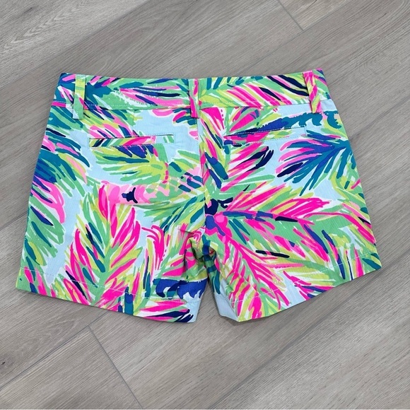 NWOT Lilly Pulitzer 5 inch Callahan shorts in island time multicolor size 2 - Picture 4 of 7